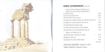 CD Krzysztof Bąkowski: Karol Szymanowski