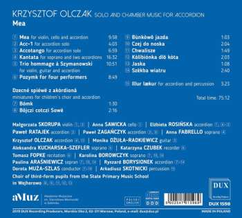 CD Krzysztof Olczak: Mea