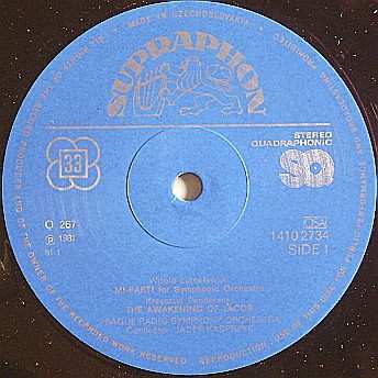 LP Prague Radio Symphony Orchestra: Anaklasis / Mi-Parti / Elegeia / The Awakening Of Jacob