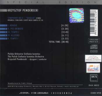 CD Krzysztof Penderecki: Symphony No. 4 "Adagio"