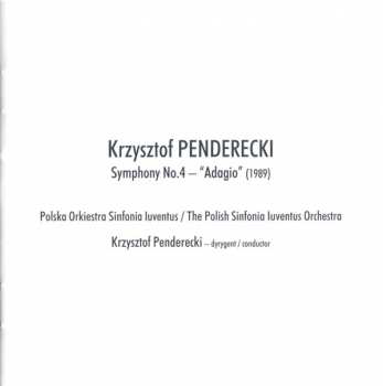 CD Krzysztof Penderecki: Symphony No. 4 "Adagio"