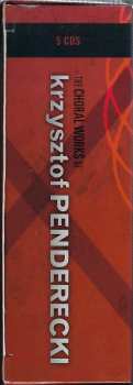 5CD/Dobozkészlet Krzysztof Penderecki: The Choral Works Of Krzysztof Penderecki