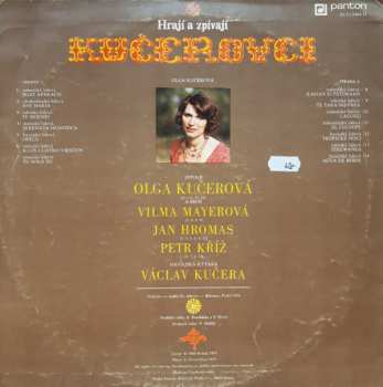 LP Kučerovci: Hrají A Zpívají Kučerovci