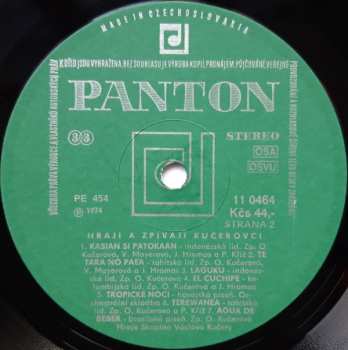 LP Kučerovci: Hrají A Zpívají Kučerovci