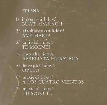 LP Kučerovci: Hrají A Zpívají Kučerovci