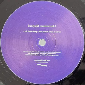 Kuniyuki Takahashi: Remixed Vol.1