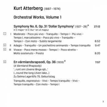 SACD Göteborgs Symfoniker: Orchestral Works, Volume 1