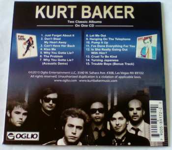 CD Kurt Baker: Rockin' For A Living / Got It Covered 