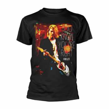 Merch Kurt Cobain: Póló You Know You're Right