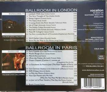 CD Orchester Kurt Edelhagen: Ballroom In London / Ballroom In Paris