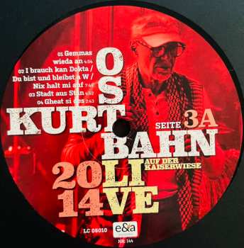 2LP Kurt Ostbahn Und Die Musiker Seines Vertrauens: Live 2014 Auf Der Kaiserwiese Vol. 3 & 4
