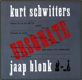 Jaap Blonk: Ursonate