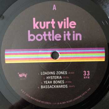 2LP Kurt Vile: Bottle It In
