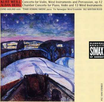 Album Eivind Aadland: Concerto For Violin, Wind Instruments And Percussion, Op. 12 / Chamber Concerto For Piano, Violin And 13 Wind Instruments