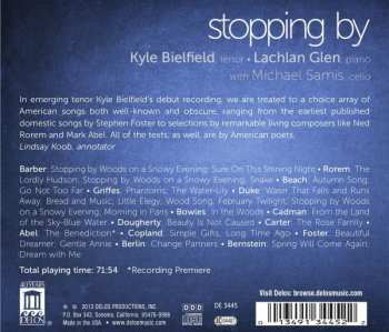 CD Kyle Bielfield: Stopping By