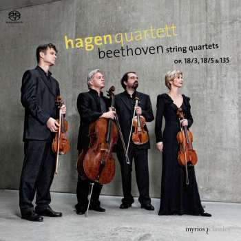 SACD Ludwig van Beethoven: String Quartets Op. 18/3, 18/5 & 135