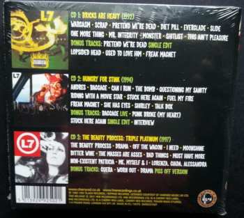 3CD/Dobozkészlet L7: Wargasm – The Slash Years – 1992 - 1997