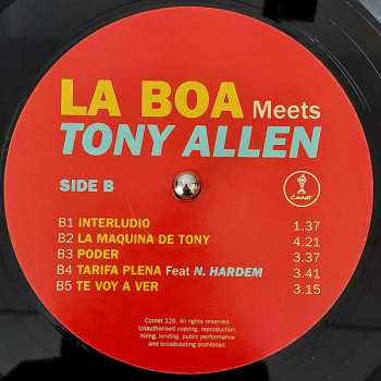 LP Tony Allen: La Boa Meets Tony Allen