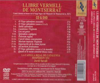DVD/SACD Jordi Savall: Llibre Vermell De Montserrat (Cants I Danses En Honor De La Verge Negra Del Monestir De Montserrat (S. XIV))