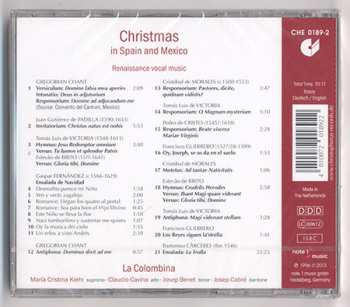 CD La Colombina: Christmas In Spain And Mexico (Renaissance Vocal Music)