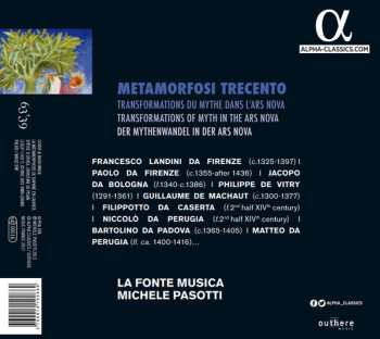 CD Michele Pasotti: Metamorfosi Trecento