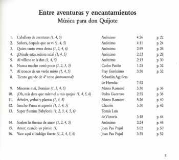 CD La Grande Chapelle: Entre Aventuras Y Encantamientos (Música Para Don Quijote)