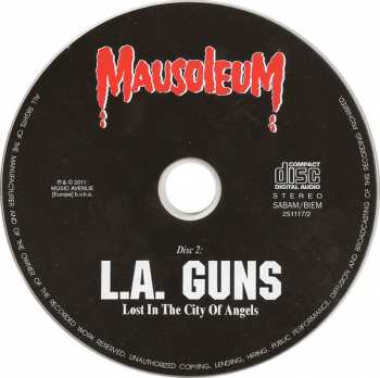 2CD L.A. Guns: Lost In The City Of Angels