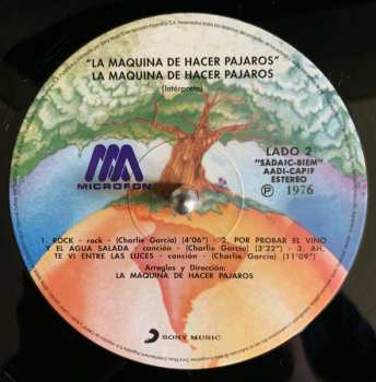 LP La Máquina De Hacer Pájaros: La Máquina De Hacer Pájaros