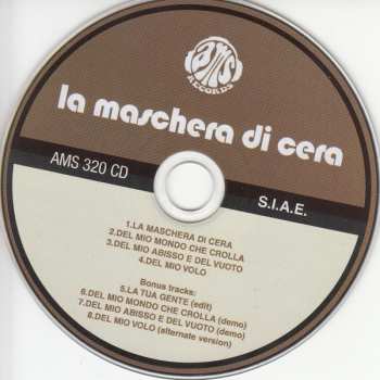 CD La Maschera Di Cera: La Maschera Di Cera