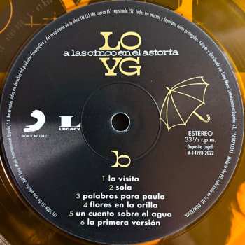 LP La Oreja De Van Gogh: A Las Cinco En El Astoria CLR