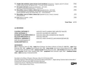 5CD/Dobozkészlet La Reverdie: Knights, Maids And Miracles: The Spring Of Middle Ages