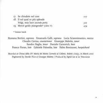 9CD/Dobozkészlet La Venexiana: L'Arte De Madrigale LTD