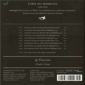 9CD/Dobozkészlet La Venexiana: L'Arte De Madrigale LTD