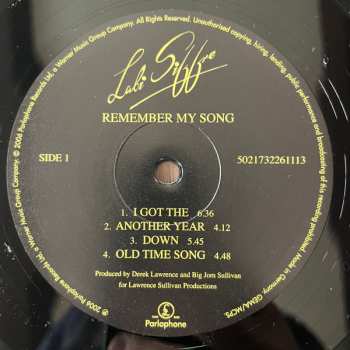 LP Labi Siffre: Remember My Song