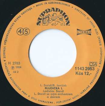 SP Ladislav Štaidl: Bludička L / Mr. Green / Dívka Toulavá / Kávu Si Osladím