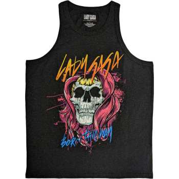 Merch Lady Gaga: Tank Póló Skull