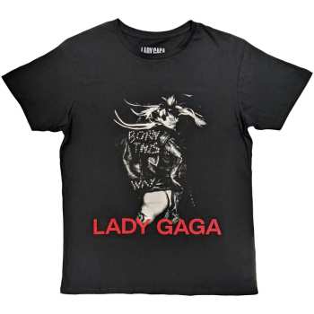 Merch Lady Gaga: Póló Leather Jacket