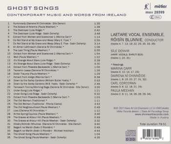 CD Laetare Vocal Ensemble: Ghost Songs: Contemporary Music And Words From Ireland