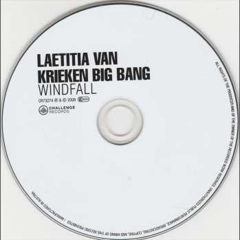 CD Laetitia Van Krieken Big Bang: Windfall