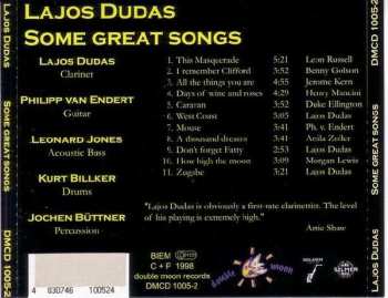 CD Lajos Dudas: Some Great Songs