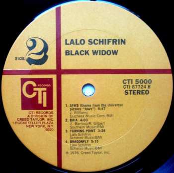 CD Lalo Schifrin: Black Widow
