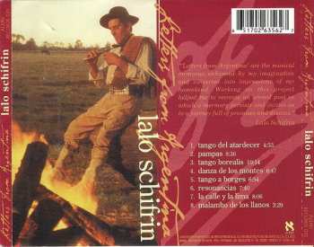 CD Lalo Schifrin: Letters From Argentina