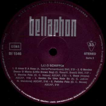 LP Lalo Schifrin & Orchestra: Lalo Schifrin