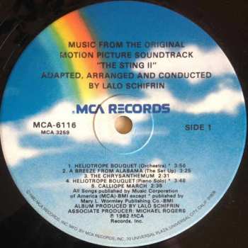 LP Lalo Schifrin: The Sting II (Music From The Original Motion Picture Soundtrack)