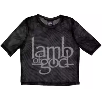 Női Crop Top Logo Lamb Of God