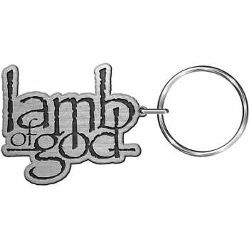 Merch Lamb Of God: Kulcstartó Logo Lamb Of God
