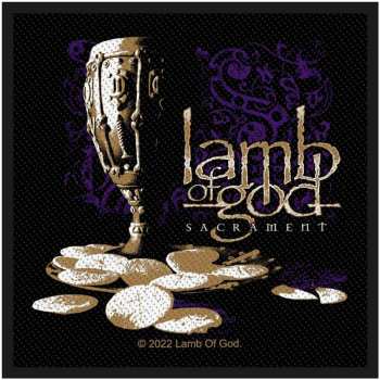 Merch Lamb Of God: Felvarró Sacrament