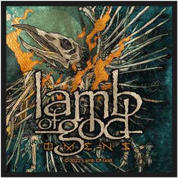 Merch Lamb Of God: Standard Woven Patch Omens