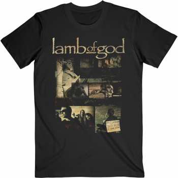 Merch Lamb Of God: Póló Album Collage 