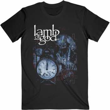 Merch Lamb Of God: Póló Circuitry Skull Recolour 
